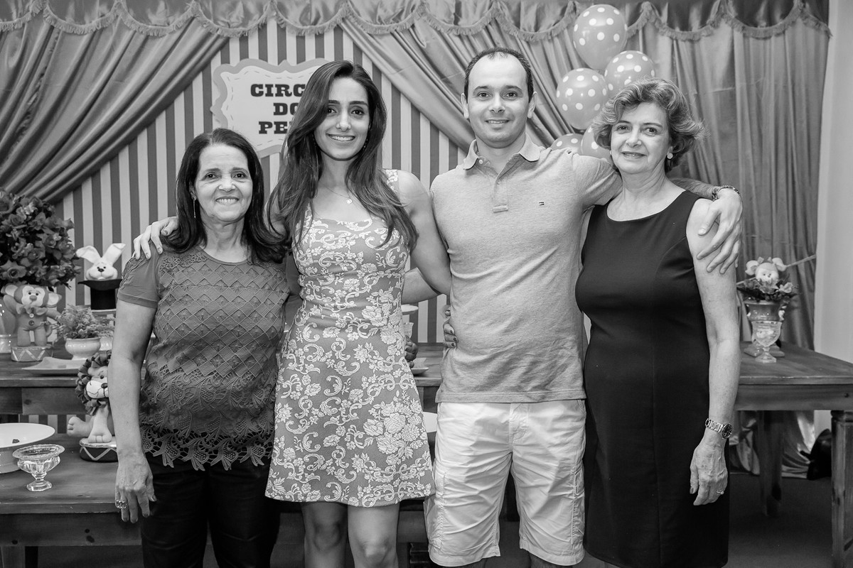 familiares na festa