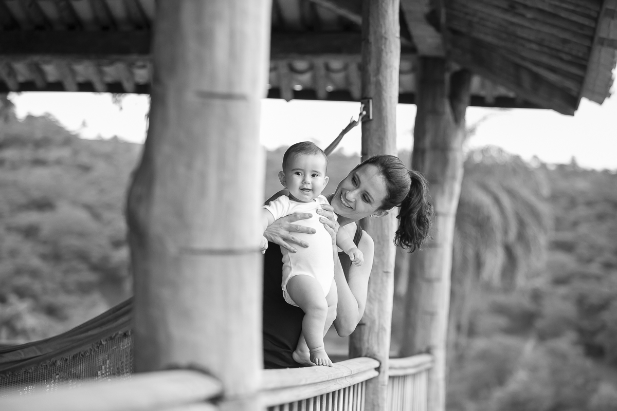 mamãe com cabeço preso