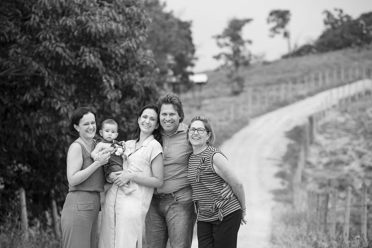 avós com filhos e netos