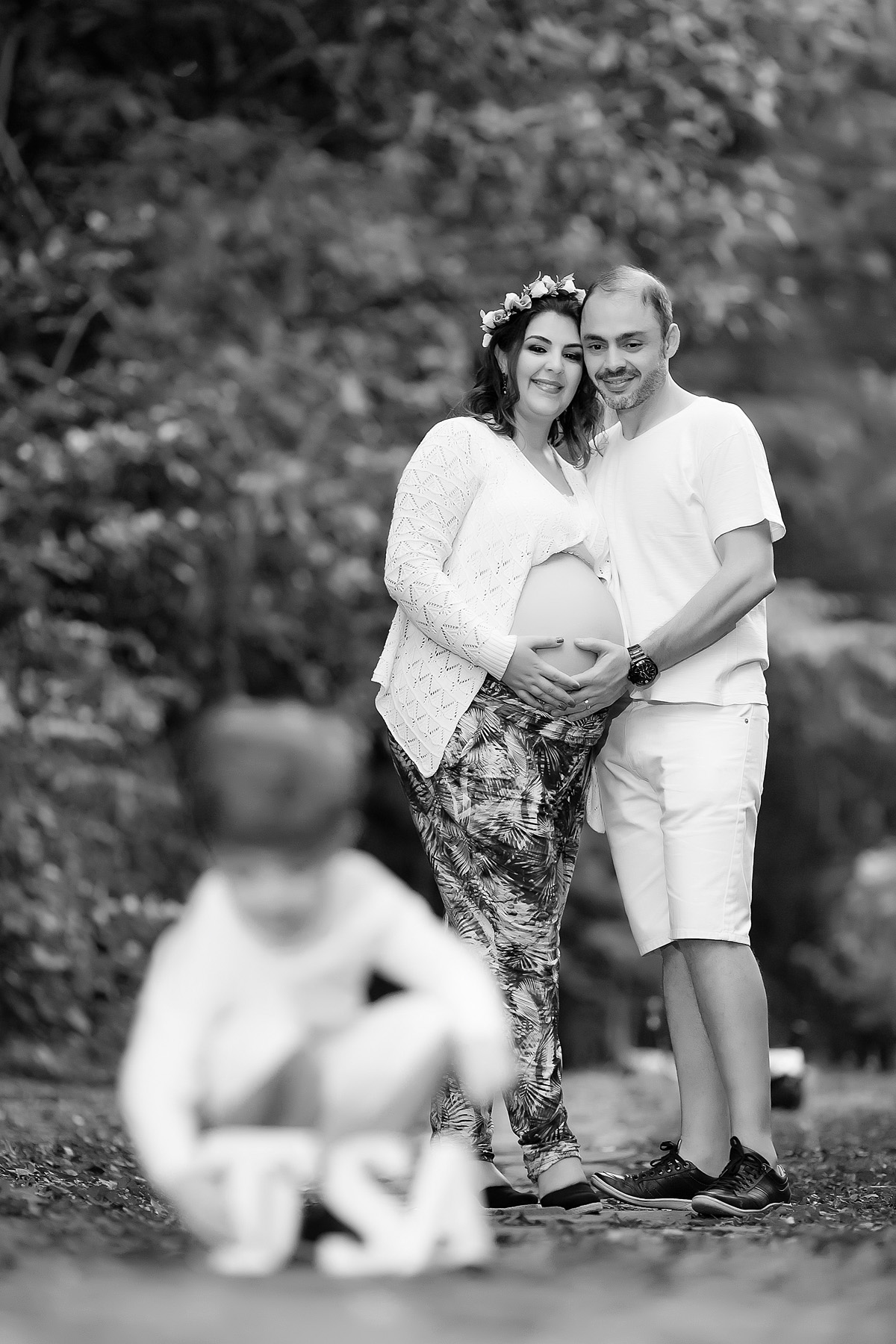 preto e branco de família