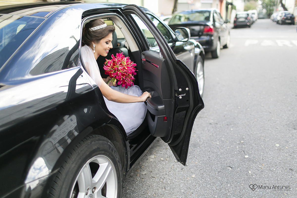 a noiva está chegando