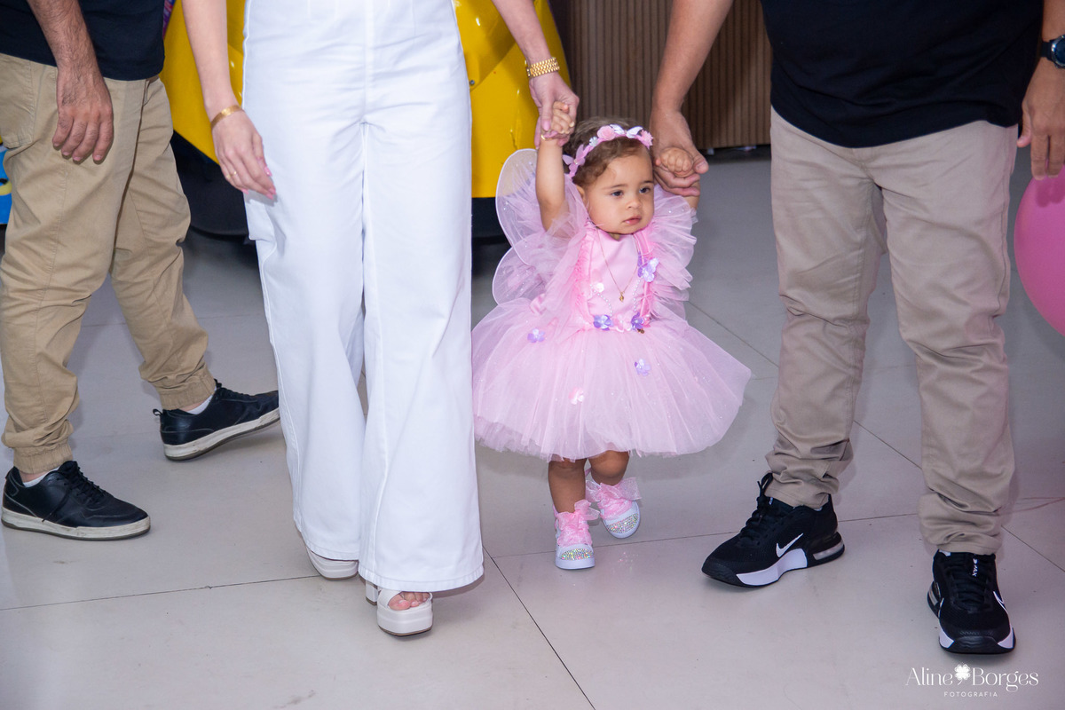 Decoração Jardim de Borboletas Clara 1 ano Taquara RJ