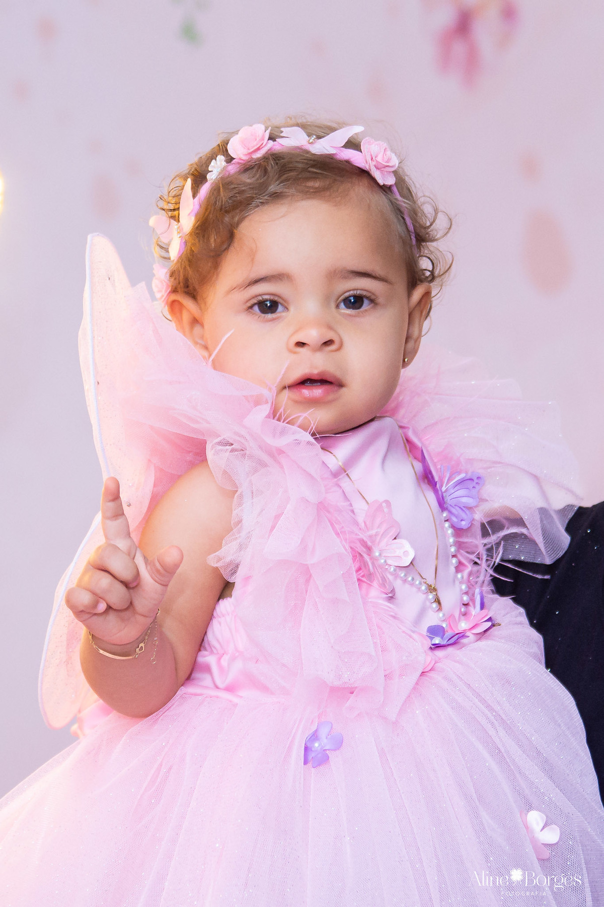 Decoração Jardim de Borboletas Clara 1 ano Taquara RJ