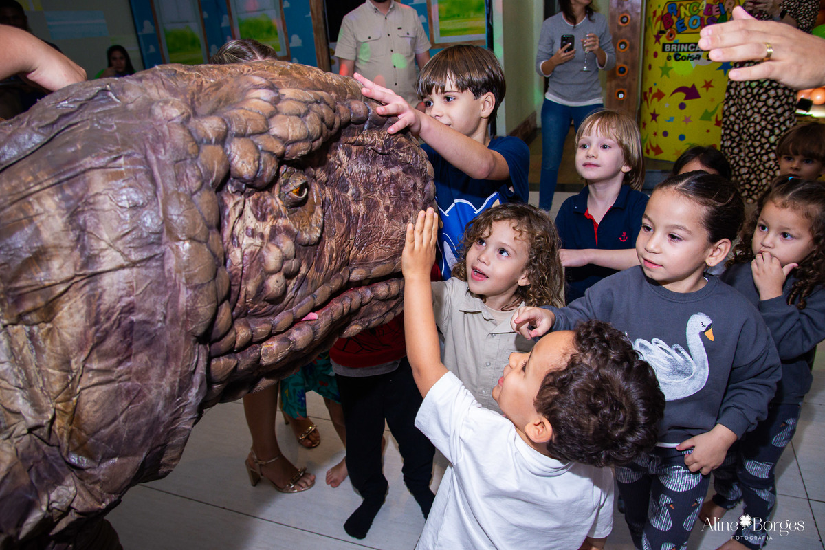 Cada conexão feita vale mais que mil poses. Um dia inesquecível no Jurassic Park do João Felipe.