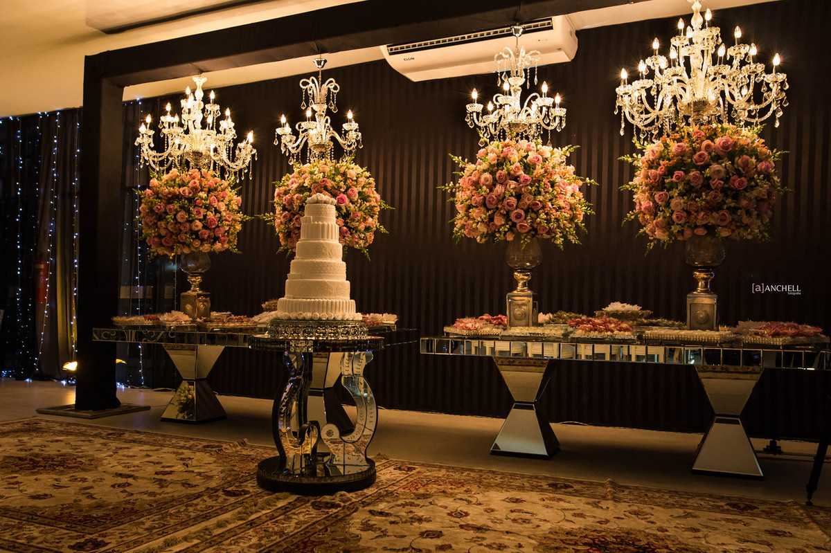 recepção festa de casamento salão la castro muriaé