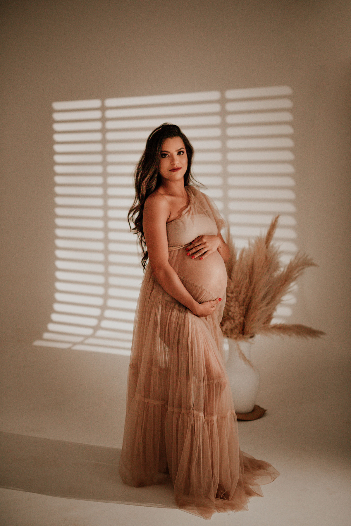 Ensaio gestante estúdio boho chique. adriana kleine fotografias Imperatriz MA