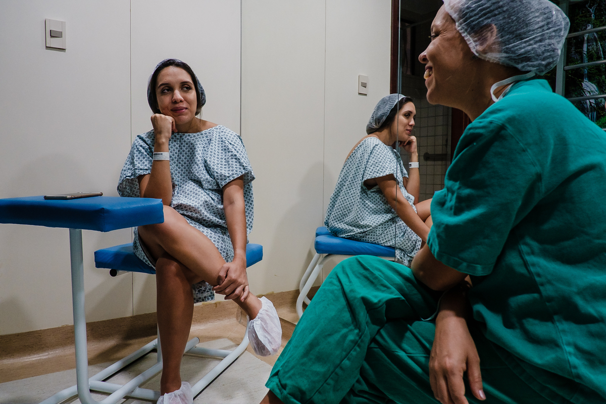 mae e filha no pre parto
