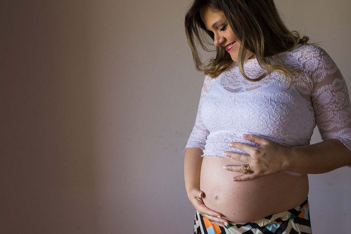 Gabi olhando pra Davi