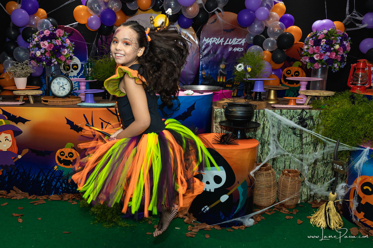 aniversario - niver - criança - infantil - aniversario infantil - fotografia infantil - fotografo em natal - tema halloween - fotografo infantil - foto aniversario - festa de menina - fotografia em natal - festa fantasia - Fest Joy - 8anos