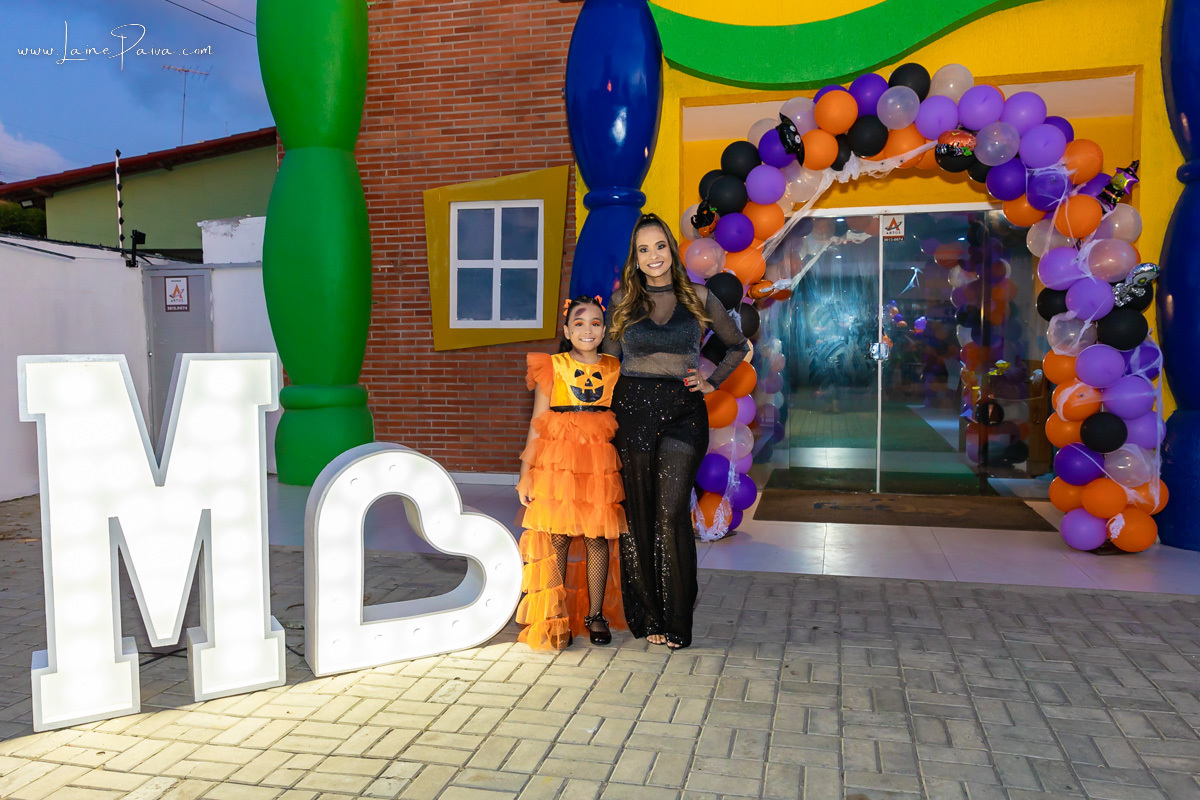 aniversario - niver - criança - infantil - aniversario infantil - fotografia infantil - fotografo em natal - tema halloween - fotografo infantil - foto aniversario - festa de menina - fotografia em natal - festa fantasia - Fest Joy - 8anos - decoração