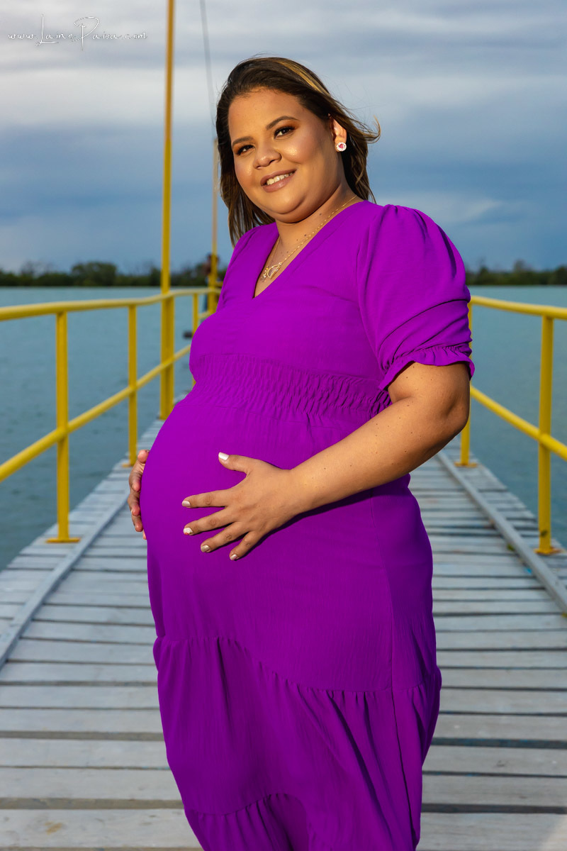 Ensaio gravida próximo a rio no trapiche em Macau, RN, Gestante, Praia, Praia de camapum, fotografia de familia, Fotografo Natal
