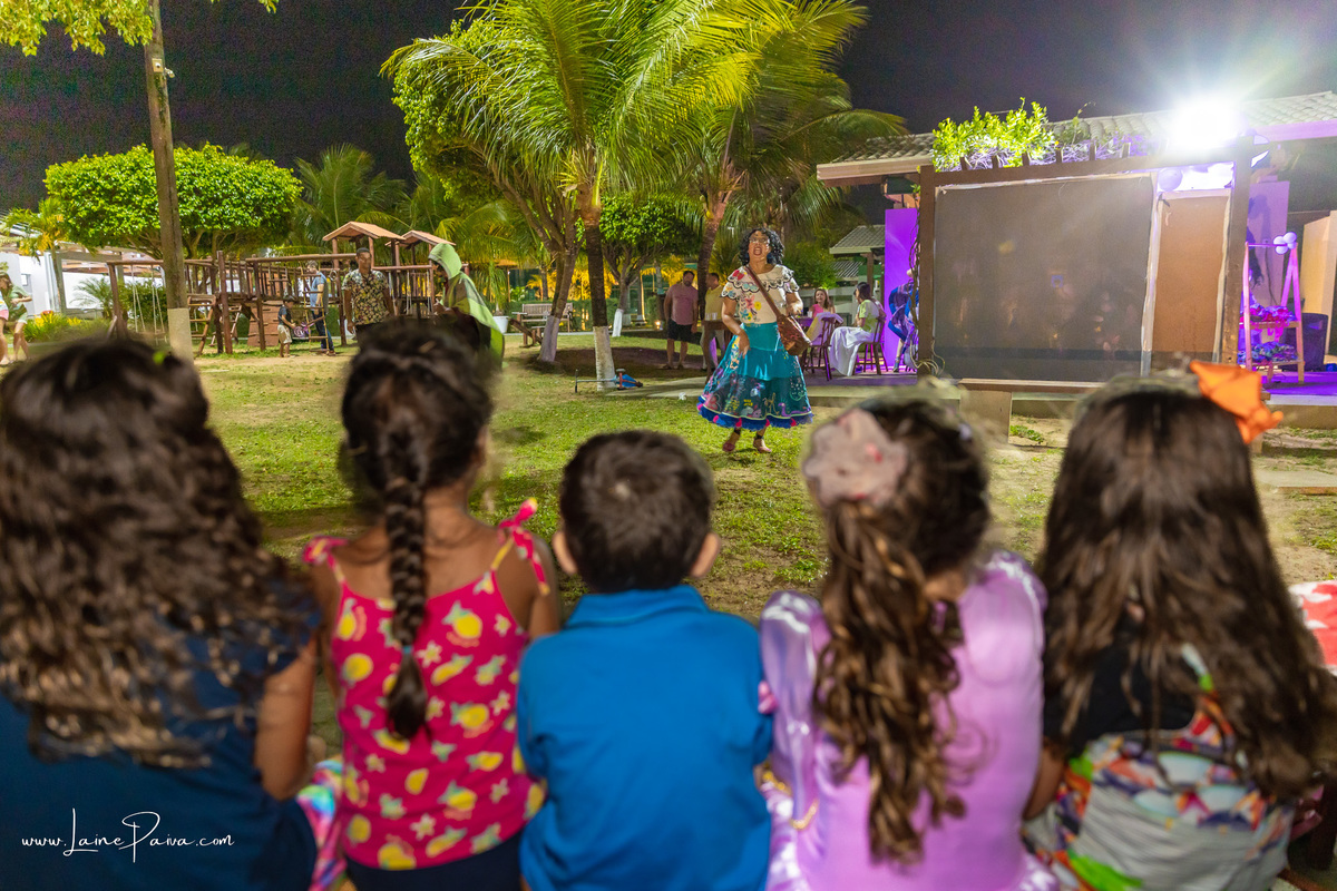 aniversario de 5 anos infantil de menina tema filme da Disney Encanto no condominio green club 3 em parnamirim - natal - fotografo infantil - foto aniversario fotografia em nata decoração