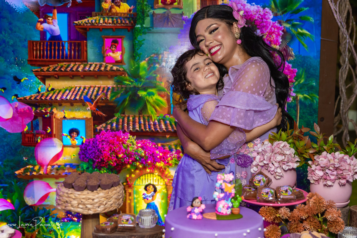 aniversario de 5 anos infantil de menina tema filme da Disney Encanto no condominio green club 3 em parnamirim - natal - fotografo infantil - foto aniversario fotografia em nata decoração