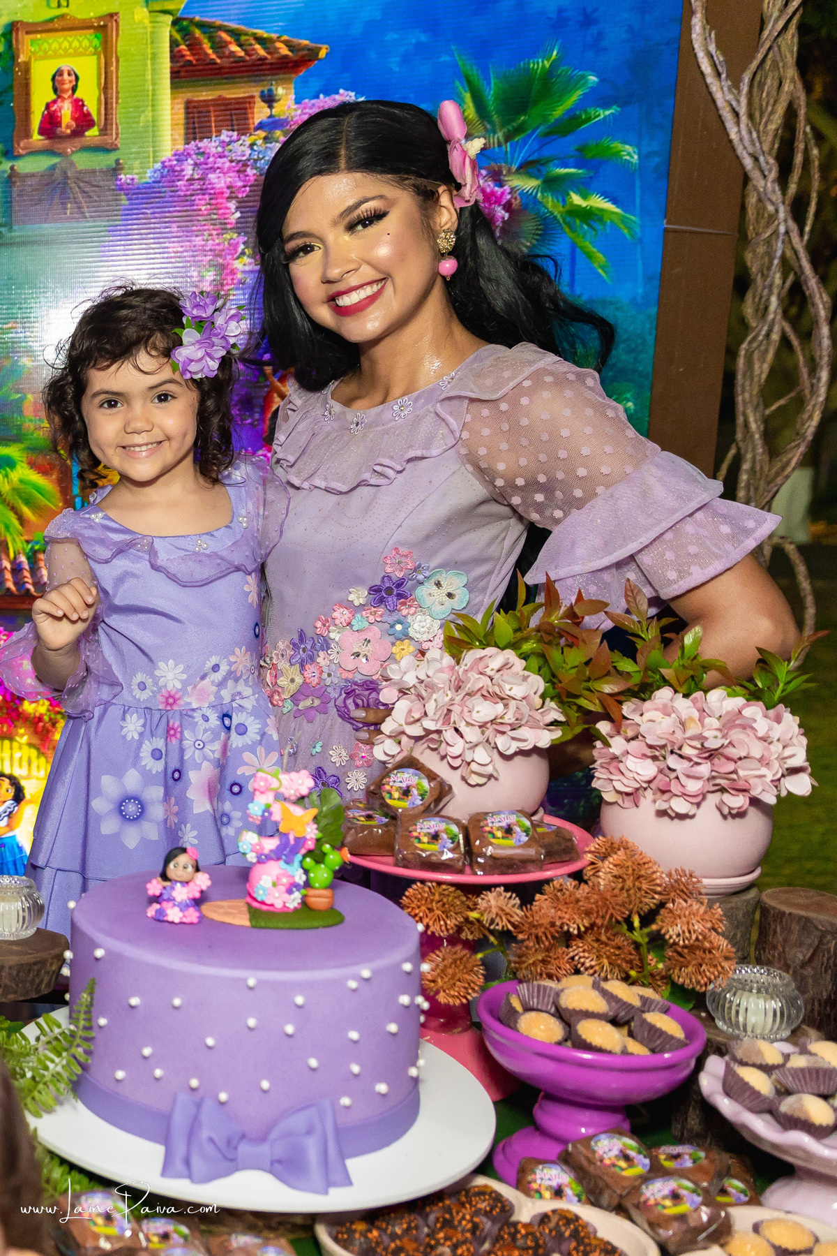 aniversario de 5 anos infantil de menina tema filme da Disney Encanto no condominio green club 3 em parnamirim - natal - fotografo infantil - foto aniversario fotografia em nata decoração