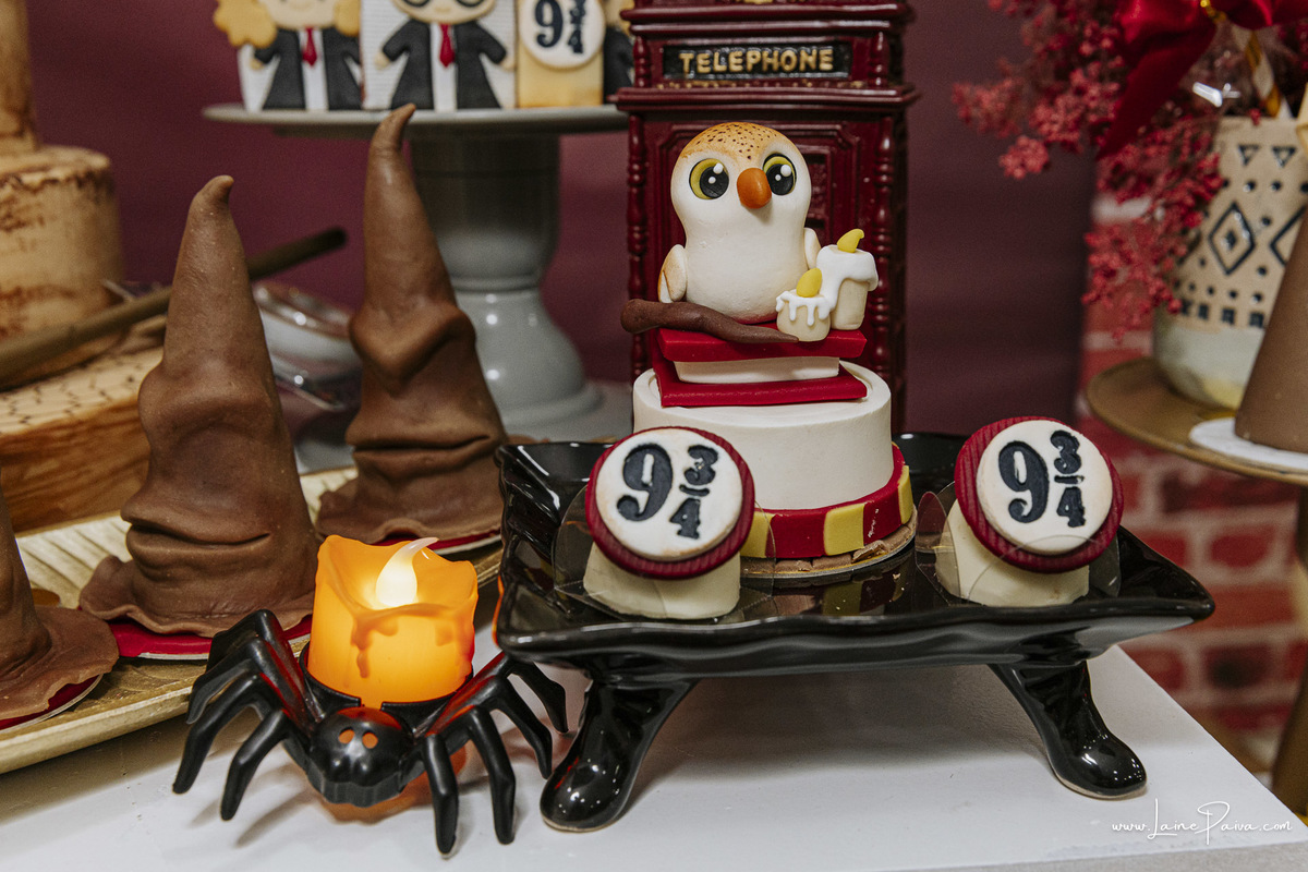 aniversario de 9 anos infantil de menina tema Harry Potter. Festa no espaço Happy Day.  Festa com decoração, doces, brincadeiras, diversão, bolo, familia, fotografia de aniversario, fotografo infantil, fotografo em natal, festa de menina