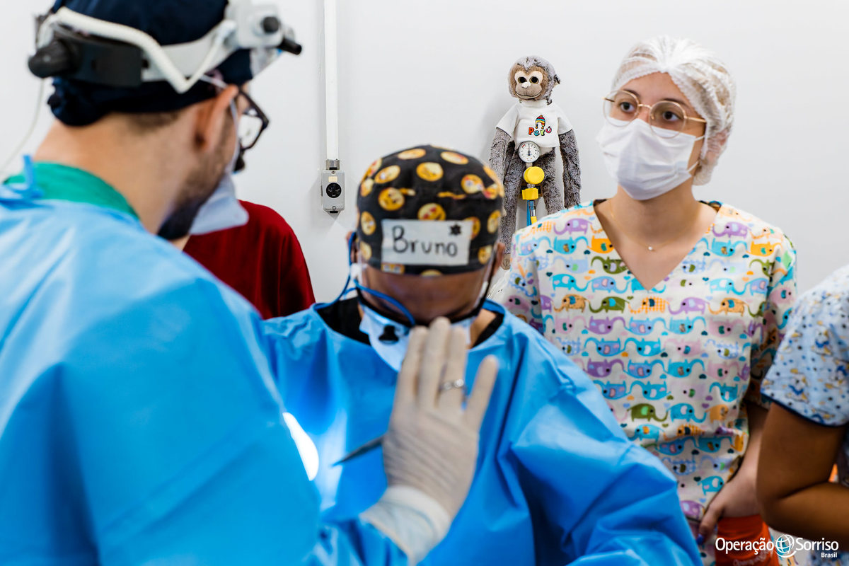 Operação Sorriso Brasil, MIssão Porto Velho, Operation Smile, Azul linhas aereas, Rondônia, Lábio leporino, fenda palatina, Johnson & Johnson, triagem, cirurgias, crianças, 