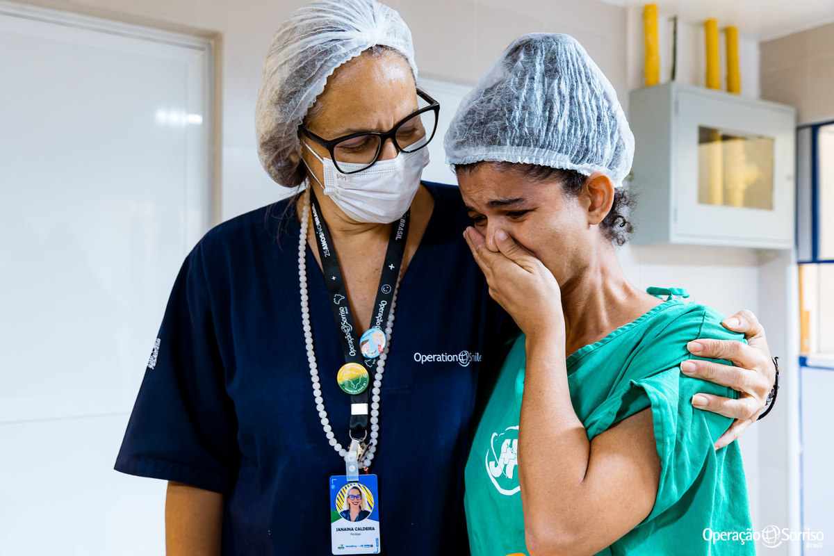 Operação Sorriso Brasil, MIssão Porto Velho, Operation Smile, Azul linhas aereas, Rondônia, Lábio leporino, fenda palatina, Johnson & Johnson, triagem, cirurgias, crianças, 