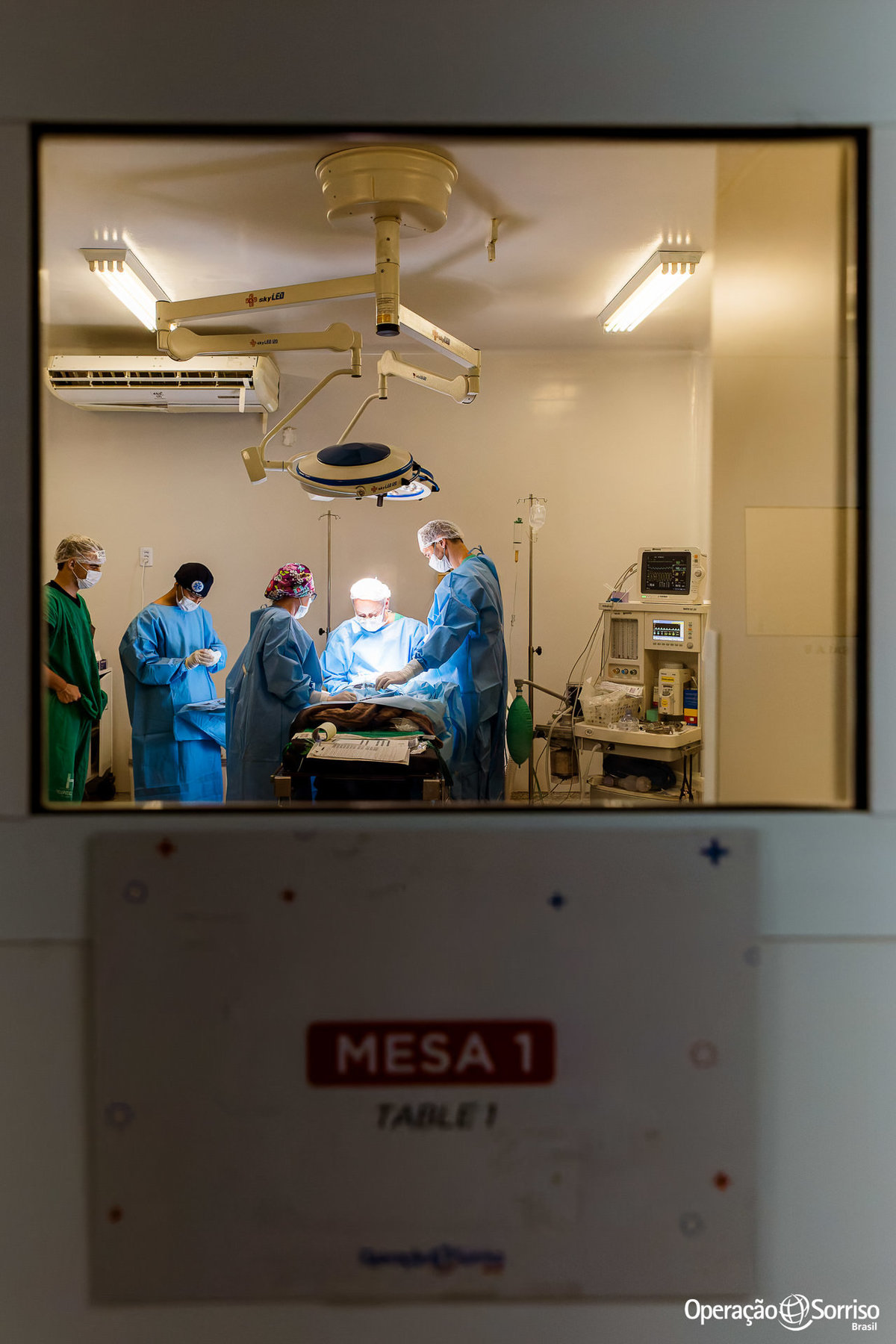 Operação Sorriso Brasil, MIssão Porto Velho, Operation Smile, Azul linhas aereas, Rondônia, Lábio leporino, fenda palatina, Johnson & Johnson, triagem, cirurgias, crianças, 