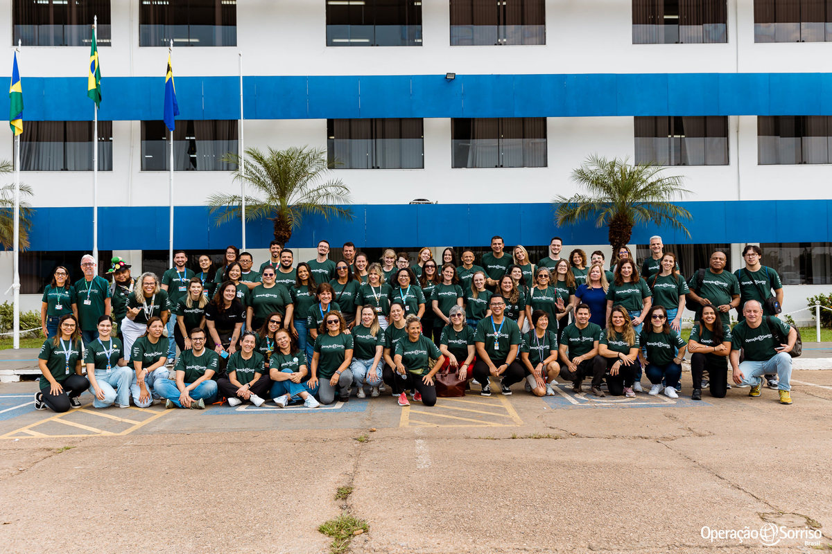 Operação Sorriso Brasil, MIssão Porto Velho, Operation Smile, Azul linhas aereas, Rondônia, Lábio leporino, fenda palatina, Johnson & Johnson, triagem, cirurgias, crianças, 