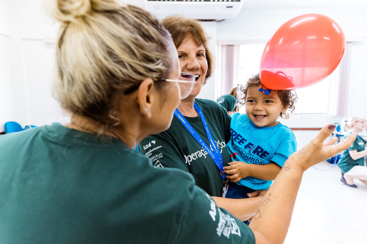 Operação Sorriso Brasil, MIssão Porto Velho, Operation Smile, Azul linhas aereas, Rondônia, Lábio leporino, fenda palatina, Johnson & Johnson, triagem, cirurgias, crianças, 