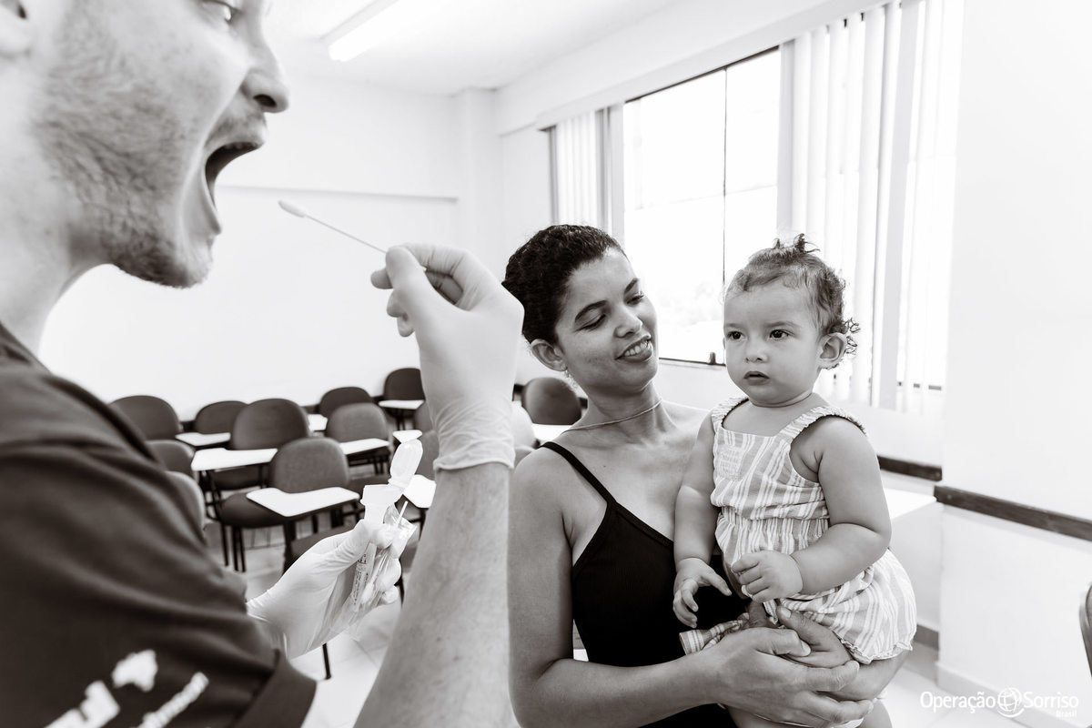 Operação Sorriso Brasil, MIssão Porto Velho, Operation Smile, Azul linhas aereas, Rondônia, Lábio leporino, fenda palatina, Johnson & Johnson, triagem, cirurgias, crianças, 