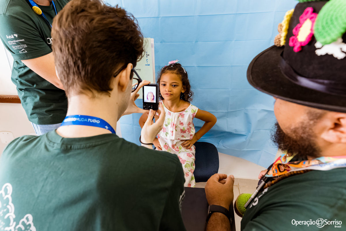 Operação Sorriso Brasil, MIssão Porto Velho, Operation Smile, Azul linhas aereas, Rondônia, Lábio leporino, fenda palatina, Johnson & Johnson, triagem, cirurgias, crianças, 