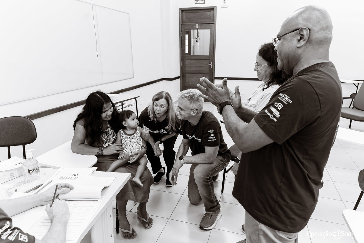 Operação Sorriso Brasil, MIssão Porto Velho, Operation Smile, Azul linhas aereas, Rondônia, Lábio leporino, fenda palatina, Johnson & Johnson, triagem, cirurgias, crianças, 