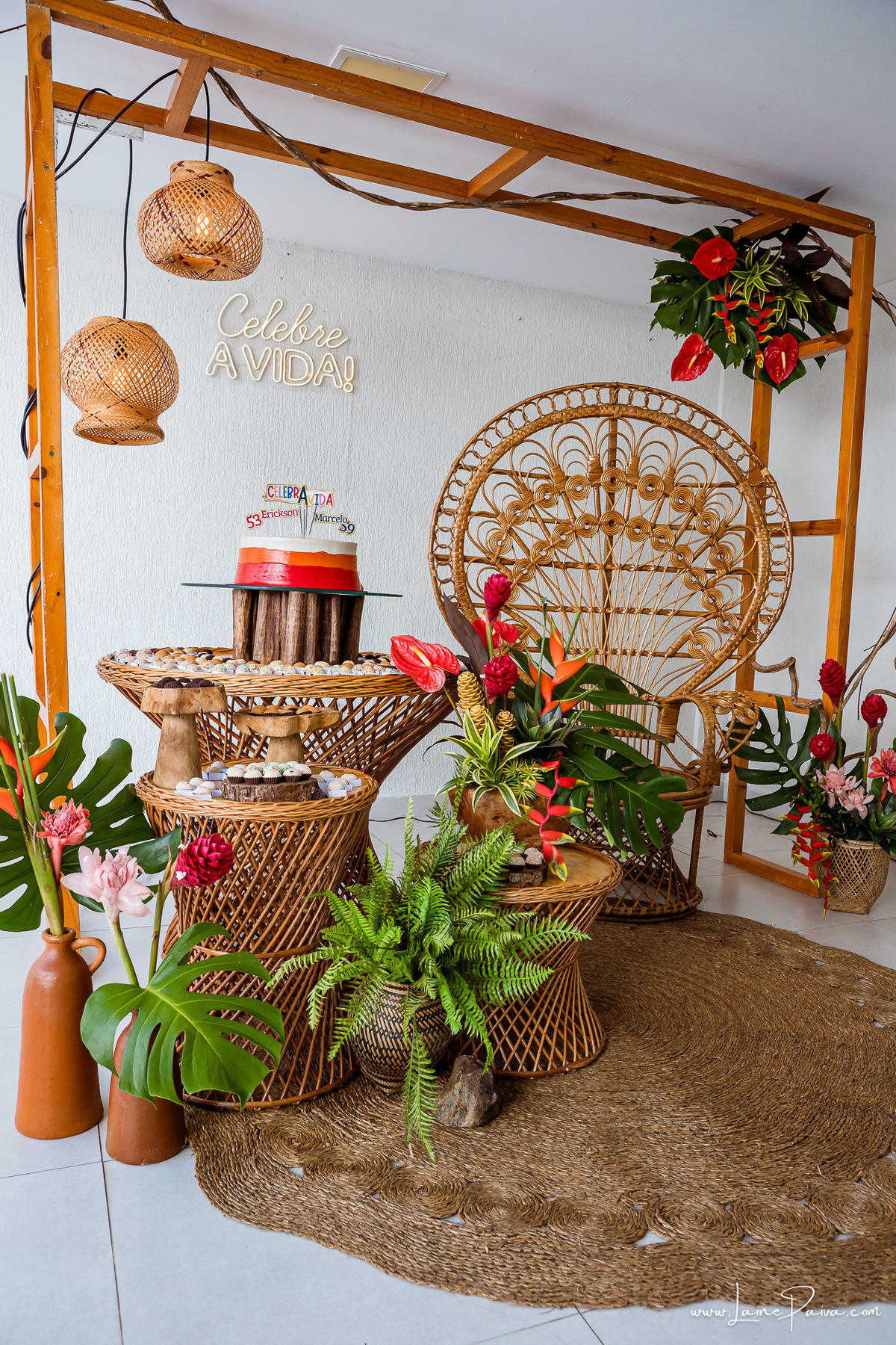 aniversario de adulto - 59 anos - 53 anos - Ampern - festa - bolo -  familia - fotografia de aniversario - amigos - fotografo em natal - churrasco - pagode - Evento - Festa simples - diversão - decoração - Celebra a vida 