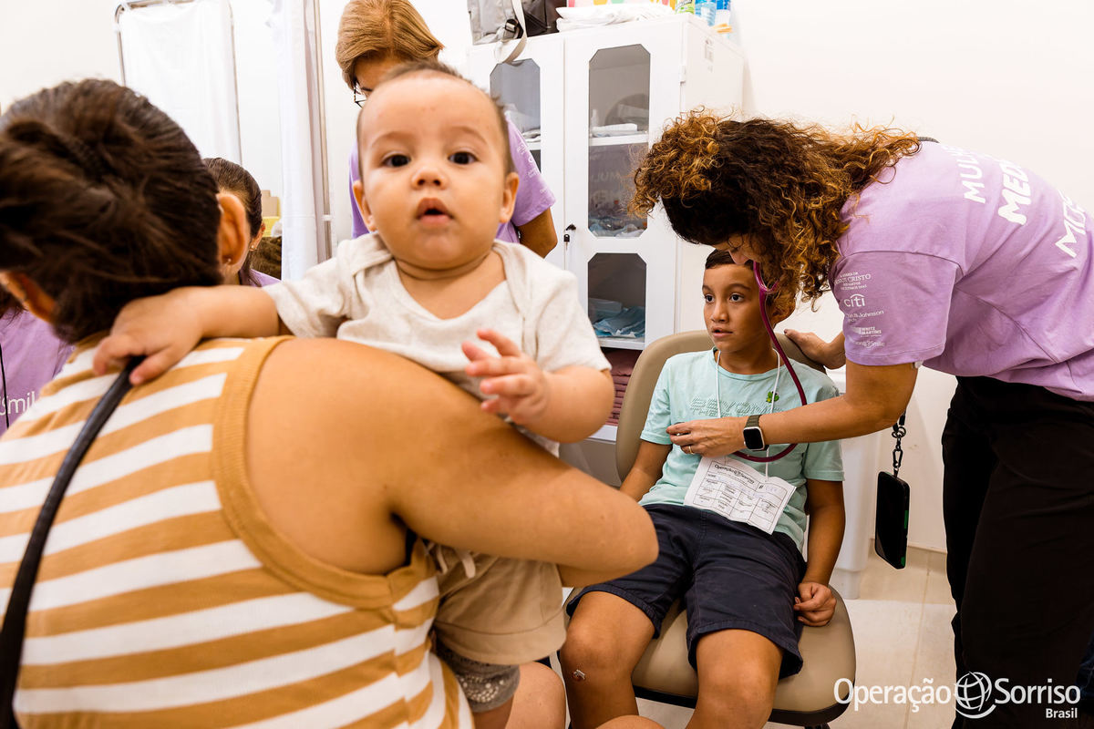 Operação Sorriso Brasil, Women in Medice,  MIssão Mossoró, Operation Smile, Azul linhas aereas, Hospital da Mulher,  Lábio leporino, fenda palatina, triagem, cirurgias, crianças, medicos, volutários, trabalho voluntário