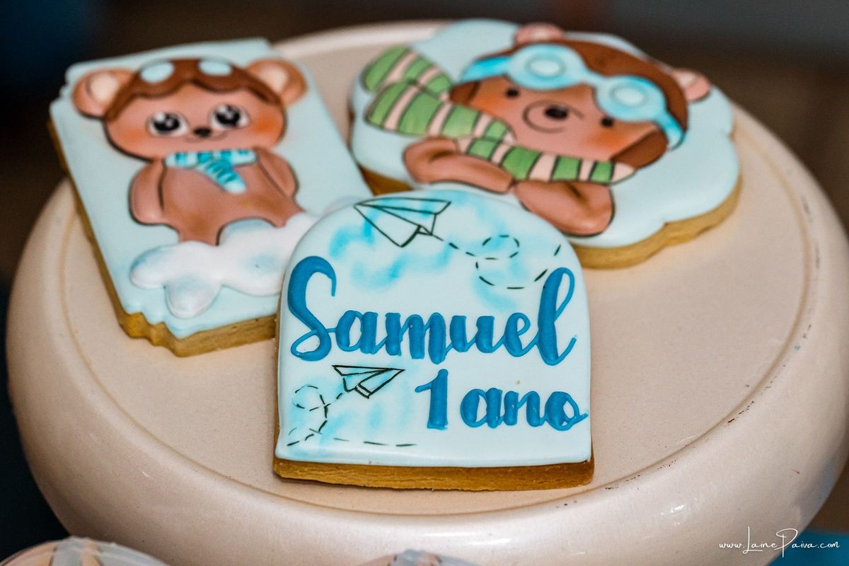 festa no condominio, festa de menino, aniversario de 1 ano, tema Ursinho Aviador, infantil de menino, doces, brincadeiras, diversão, bolo, familia, fotografia de aniversario, fotografo infantil, fotografo em natal