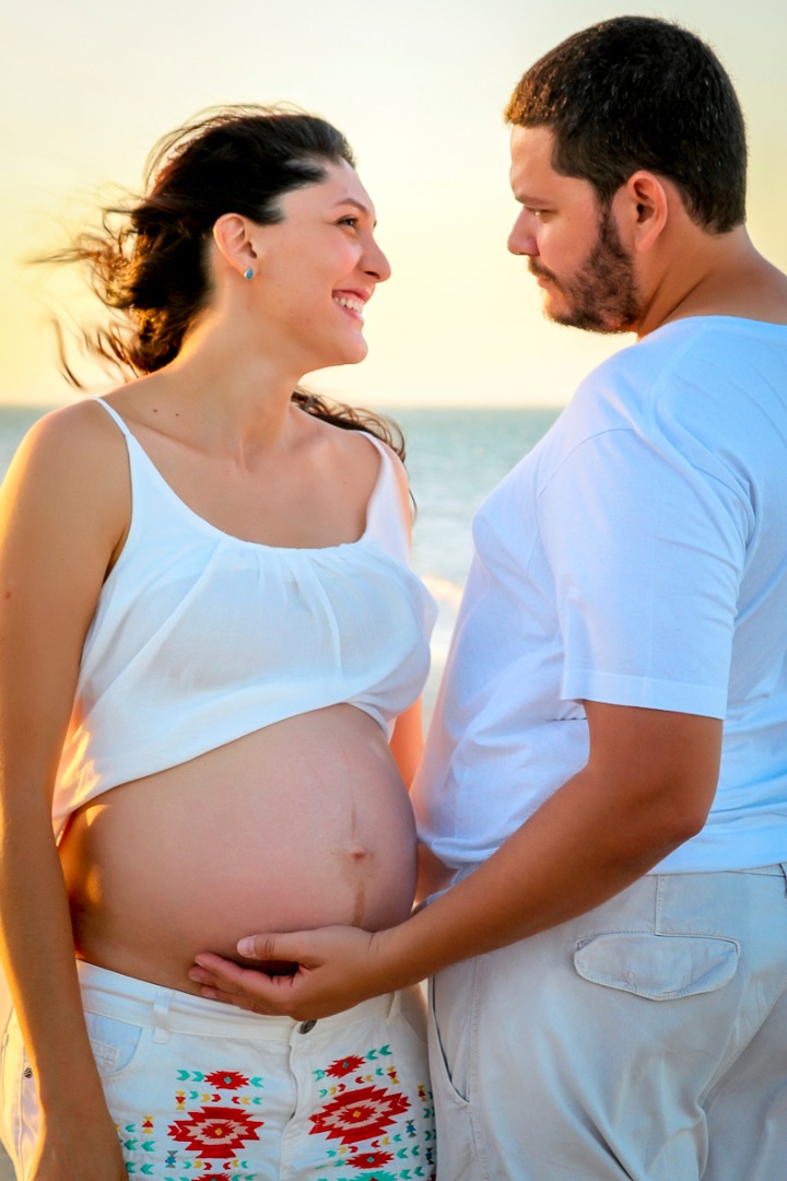 Praia - Laine Paiva Fotografia - Fotografia RN - Fotografos RN - gestante - Macau - Camapum - RN - família -