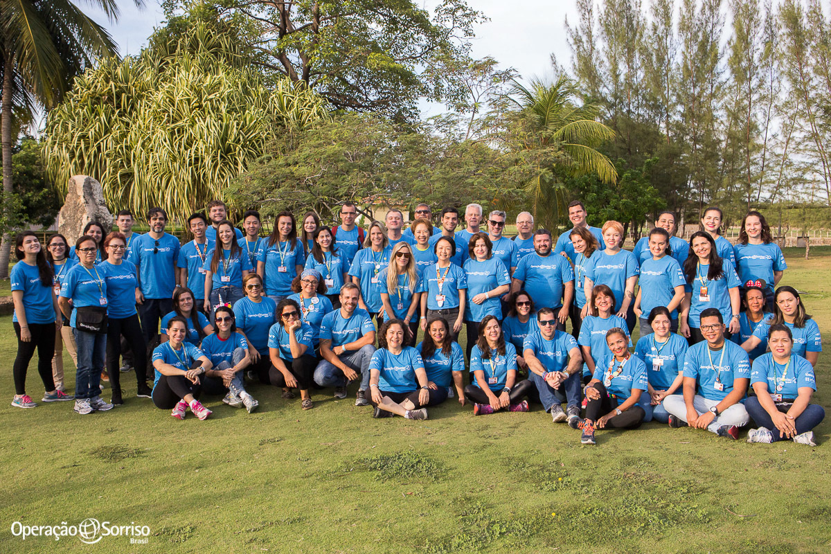 equipe da missao mossoro reunidos para foto do time