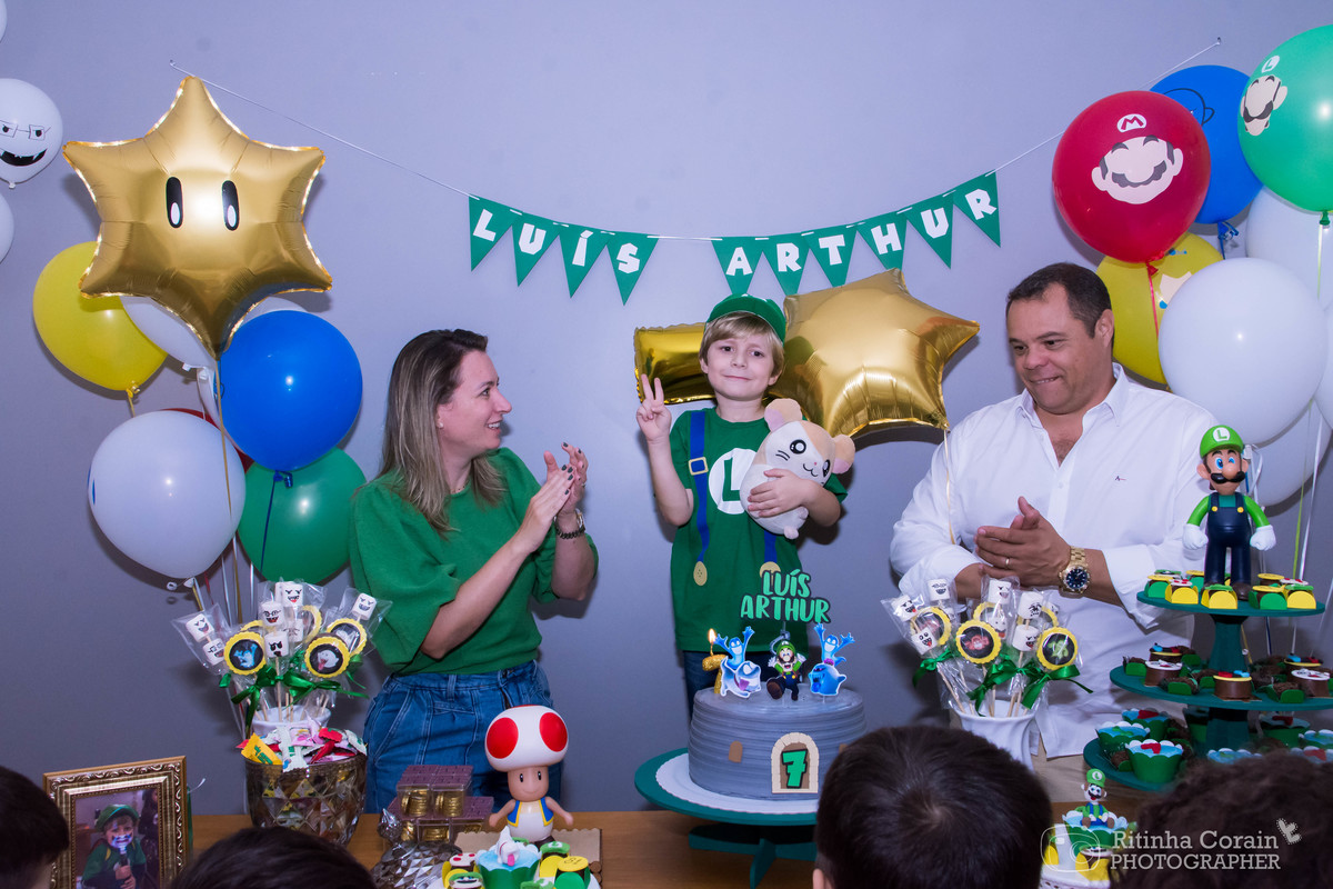 Aniversário Luis Arthur 7 anos