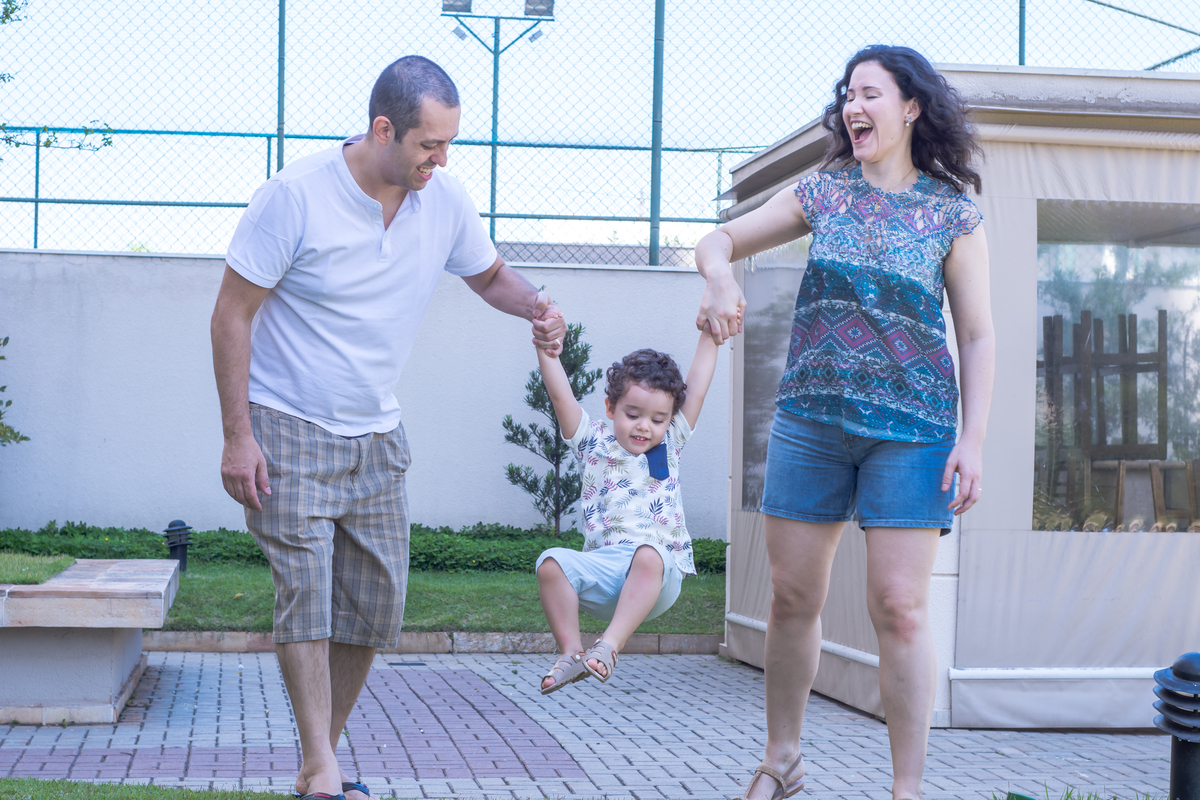 Ensaio de Família Luciana, Douglas e Lucas