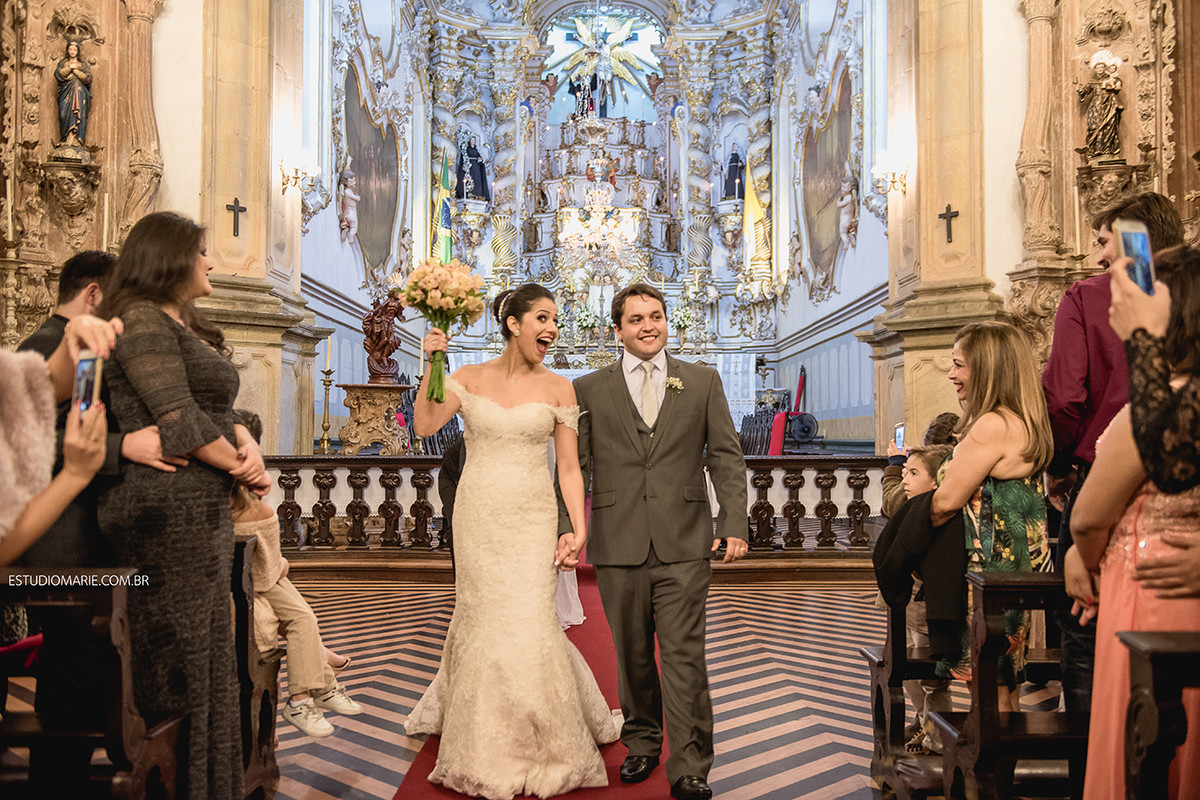 cerimônia casamento Igreja São Francisco de Assis São João del Rei MG