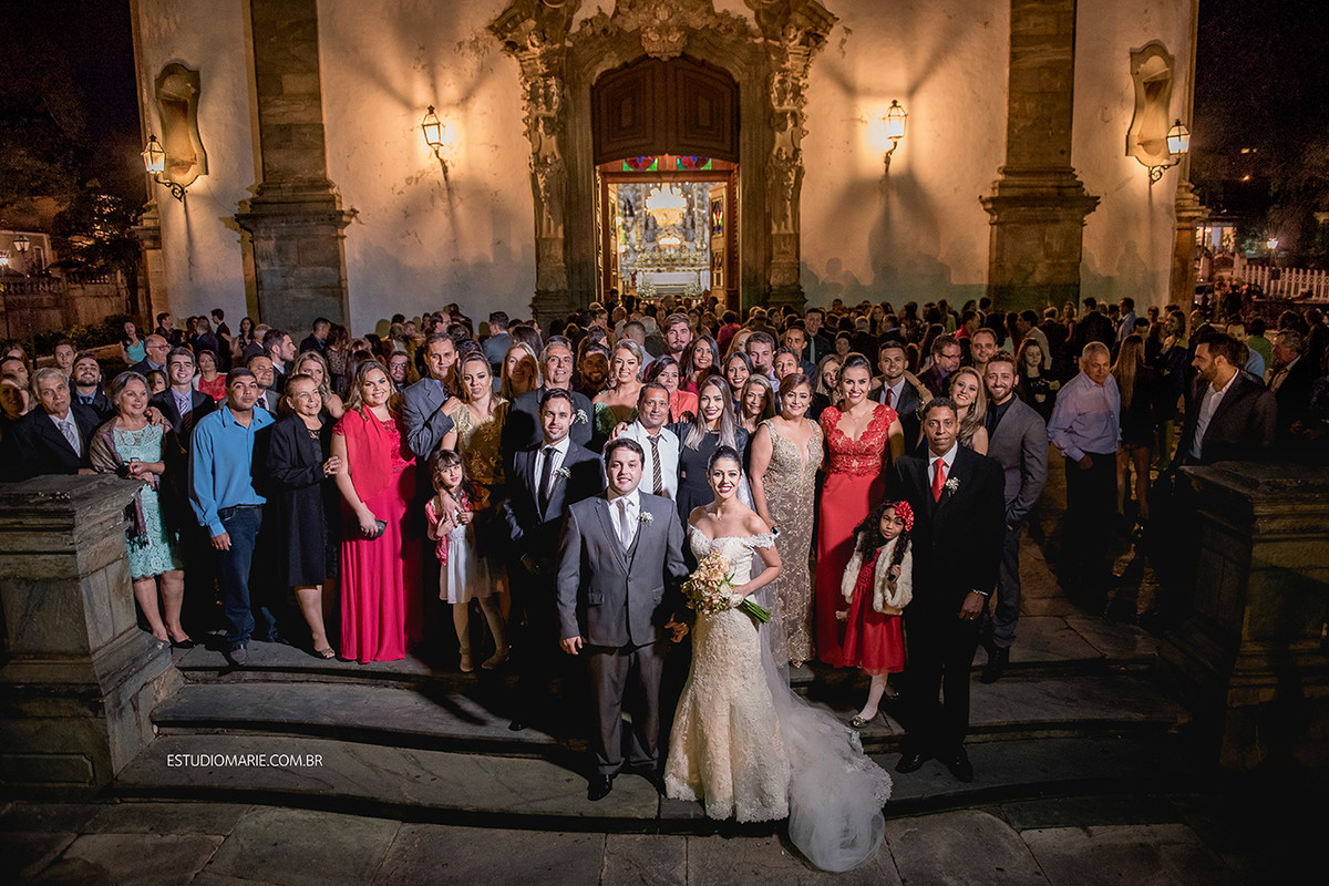 cerimônia casamento Igreja São Francisco de Assis São João del Rei MG