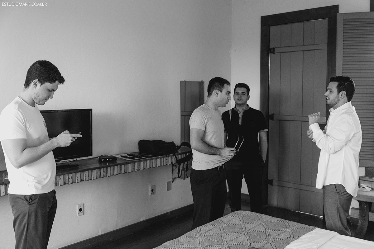 making of noivo Pousada Paco do Lavradio Sao Joao del Rei