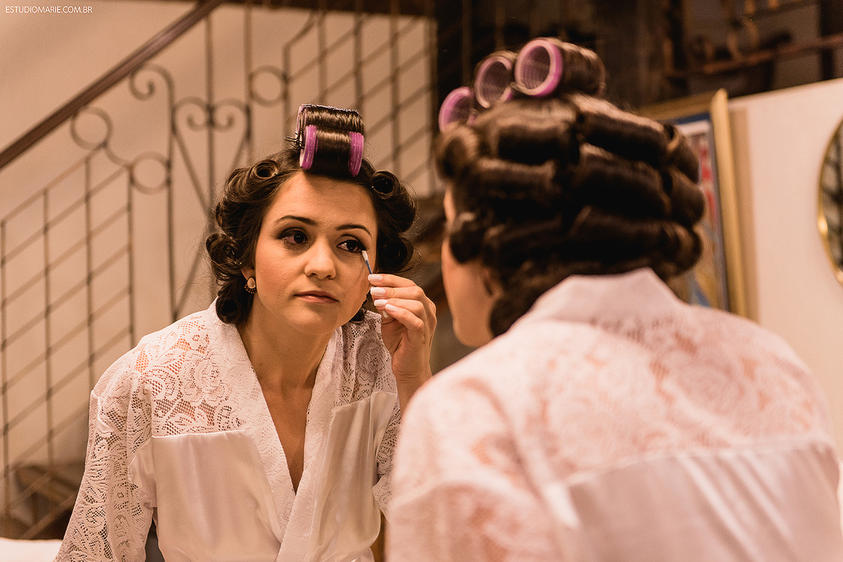 making of noiva Maria Leopoldina São João del Re