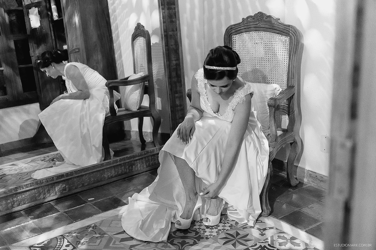 making of noiva Maria Leopoldina São João del Re