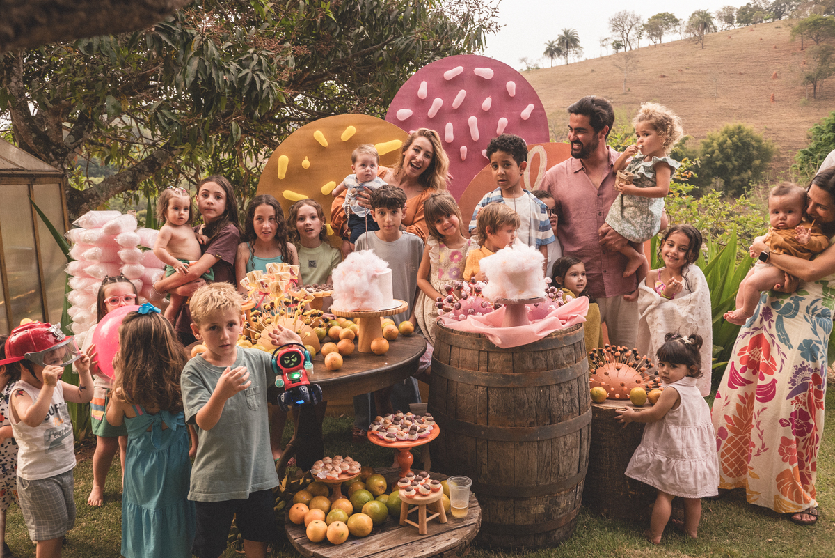 aniversário infantil, decoração minimalista, aniversário ao ar livre, fotografia infantil, Estúdio Marie