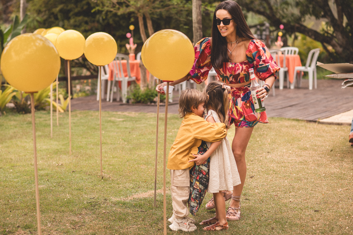 aniversário infantil, decoração minimalista, aniversário ao ar livre, fotografia infantil, Estúdio Marie