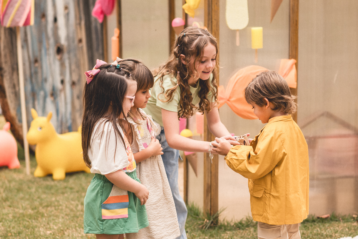aniversário infantil, decoração minimalista, aniversário ao ar livre, fotografia infantil, Estúdio Marie