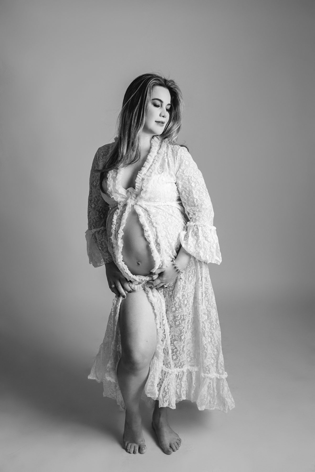 Ensaio gestante, inspirações de fotos de grávida, ensaio com a família, fotos mãe e filhos, Estúdio Marie