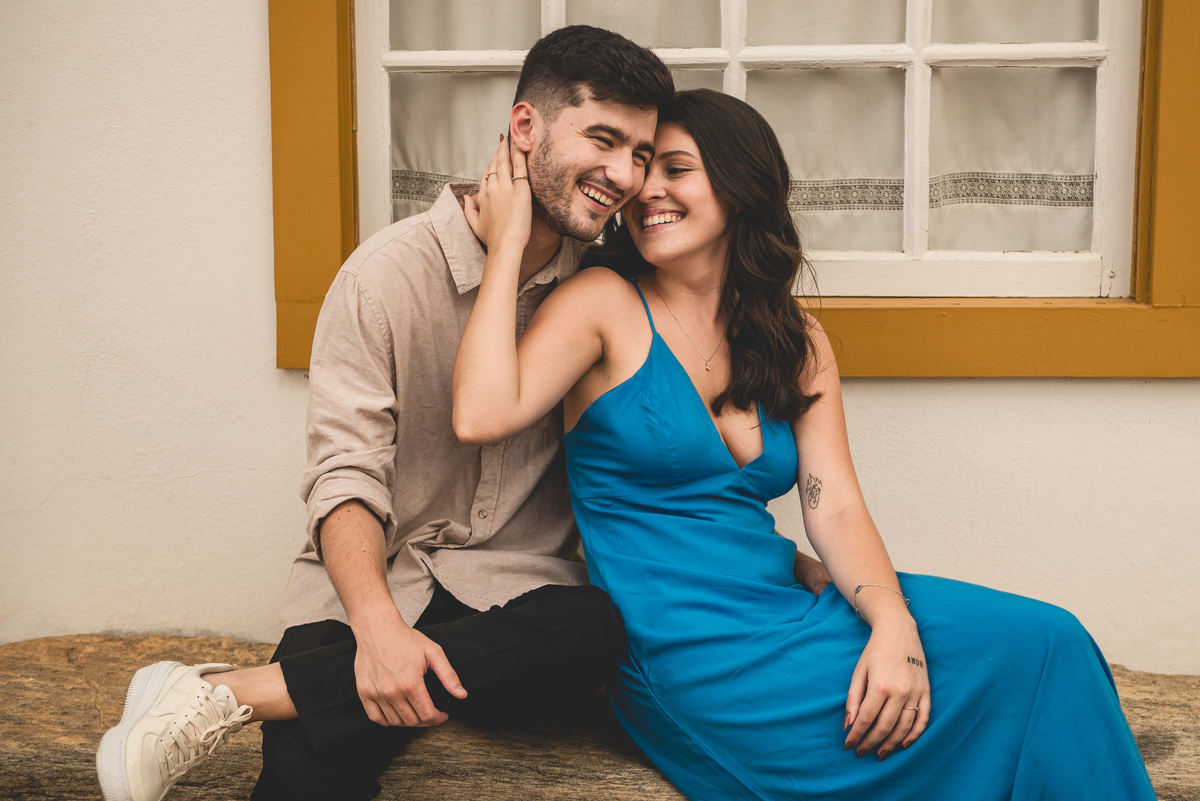 Ensaio de casal, foto em Tiradentes, Estúdio Marie, ensaios espontâneos, 