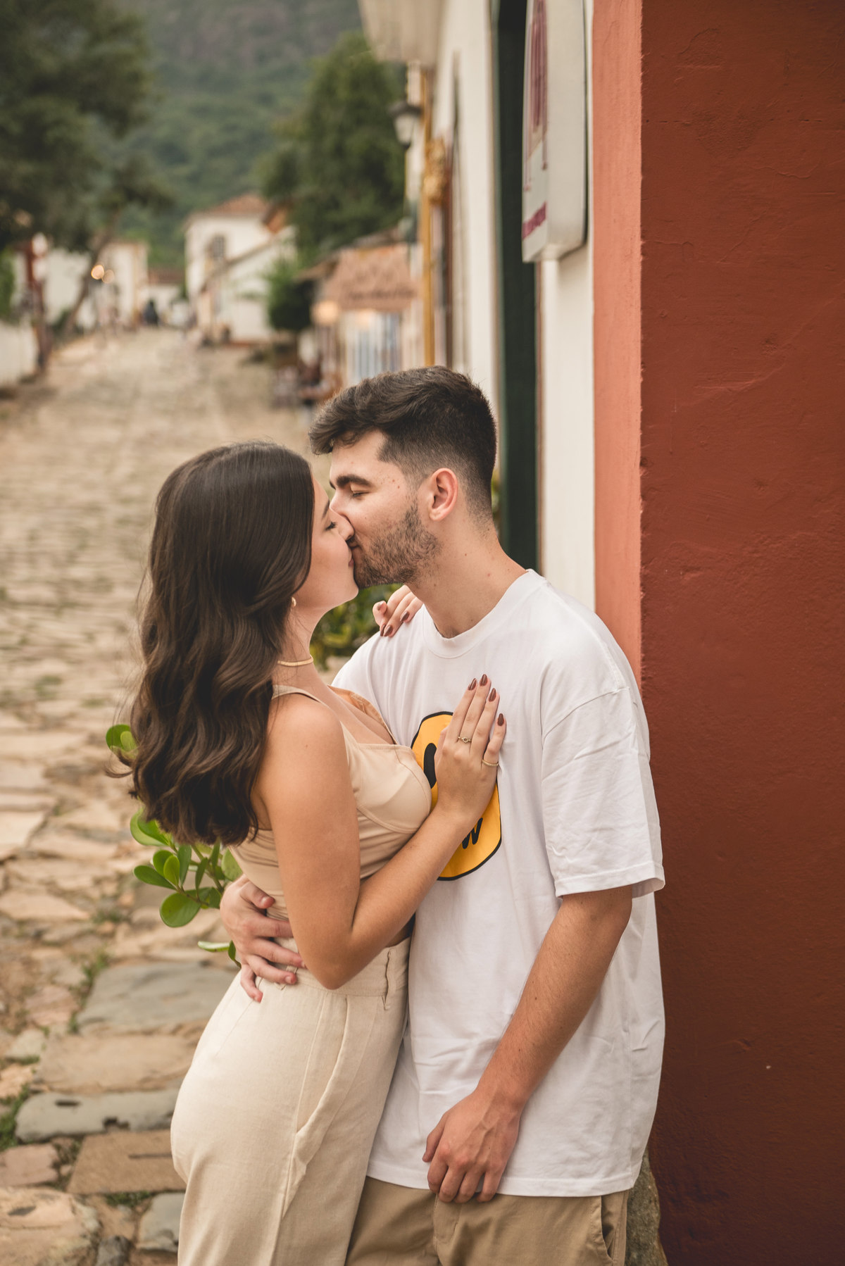 Ensaio de casal, foto em Tiradentes, Estúdio Marie, ensaios espontâneos, 