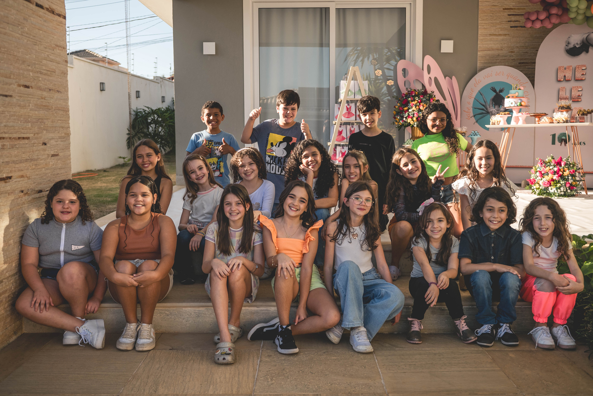 Festa teen, decoração minimalista, festa infantil, Estúdio Marie