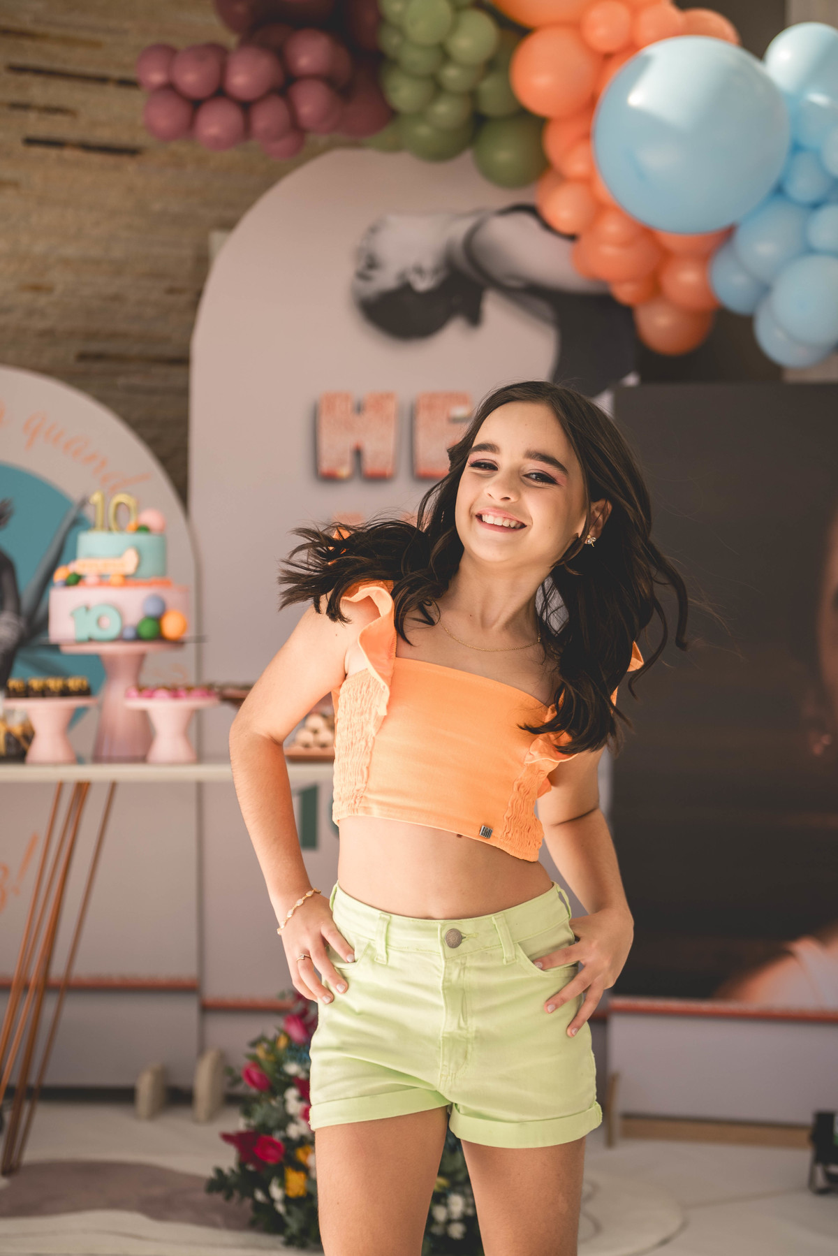 Festa teen, decoração minimalista, festa infantil, Estúdio Marie