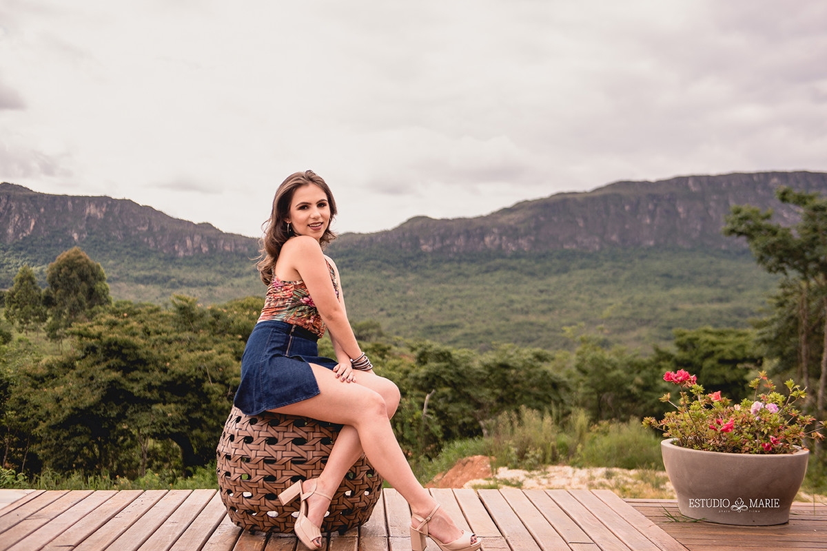 ensaio fotografico externo feminino 15 anos teen tiradentes mg