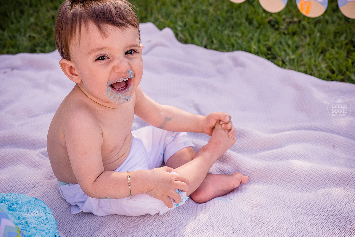 ensaio infantil fotografia externa smash the cake ensaio de familia