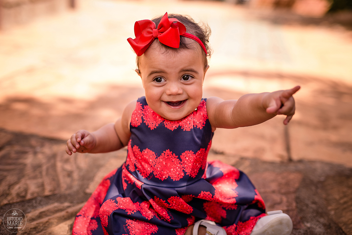 ensaio externo um ano e smash the cake alice